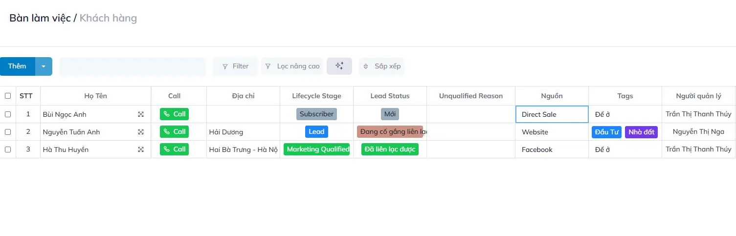 crm bất động sản