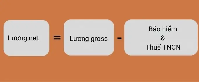 Hướng dẫn tính lương net từ lương gross mới nhất 2025