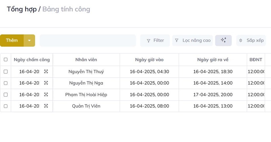 Phần mềm chấm công: Hướng dẫn dễ hiểu nhất cho người mới bắt đầu