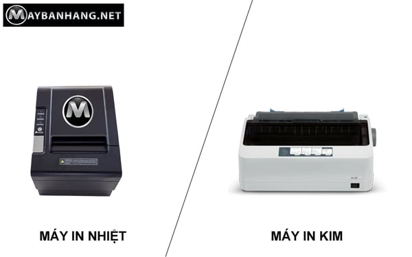 Sự khác nhau giữa máy in hóa đơn nhiệt và máy in kim