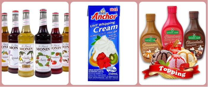 Trang bị các loại chế phẩm cho cửa hàng
