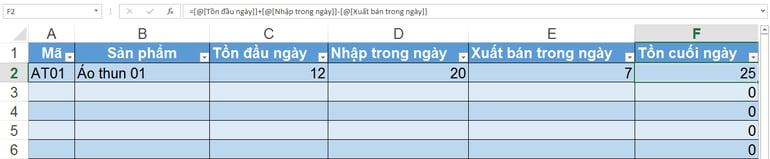 Quan ly kho bang excel