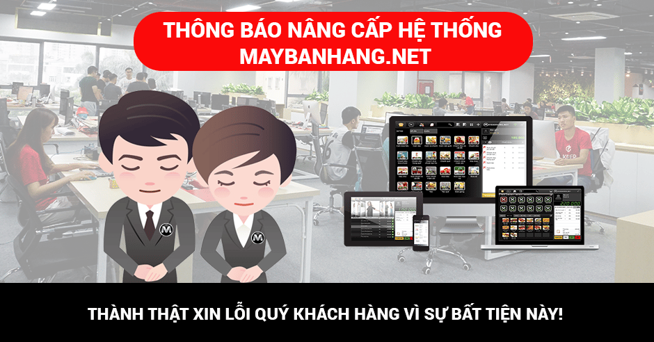 nâng cấp hệ thống MAYBANHANG.NET