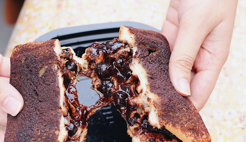 Món bánh độc đáo nhất hiện nay: sandwich trân châu!