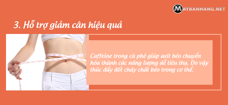 Uống cafe giúp bạn giảm cân hiệu quả