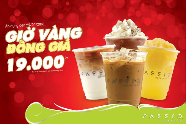 Passio Coffee với hình ảnh mới