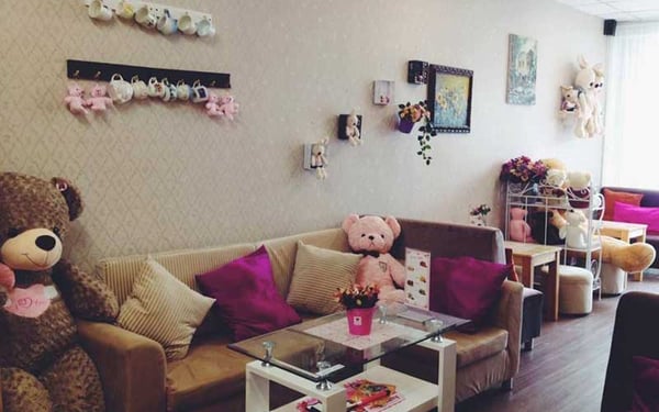 gấu cafe