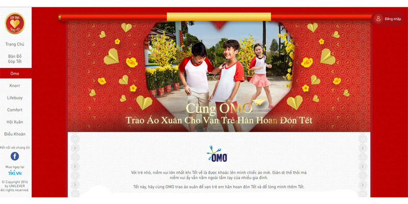 Omo và chiến lược xây dựng thương hiệu đánh vào cảm xúc của người tiêu dùng