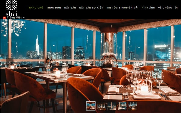 nhà hàng cũng cần tạo website