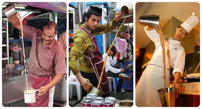 Nghệ thuật pha chế trà sữa kéo