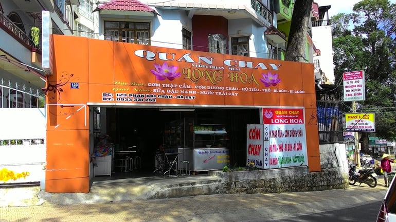 Mở quán chay ở những nơi yên tĩnh, gần chùa