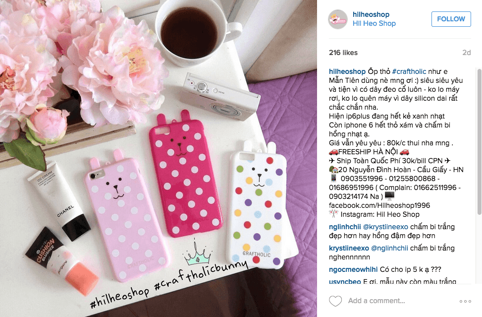 Mẹo kinh doanh hiệu quả trên instagram