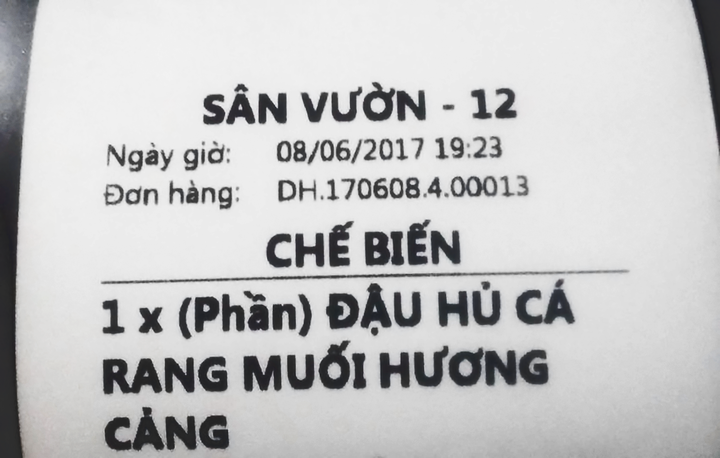 Tính năng in bếp giúp quán tăng gấp đôi tốc độ phục vụ