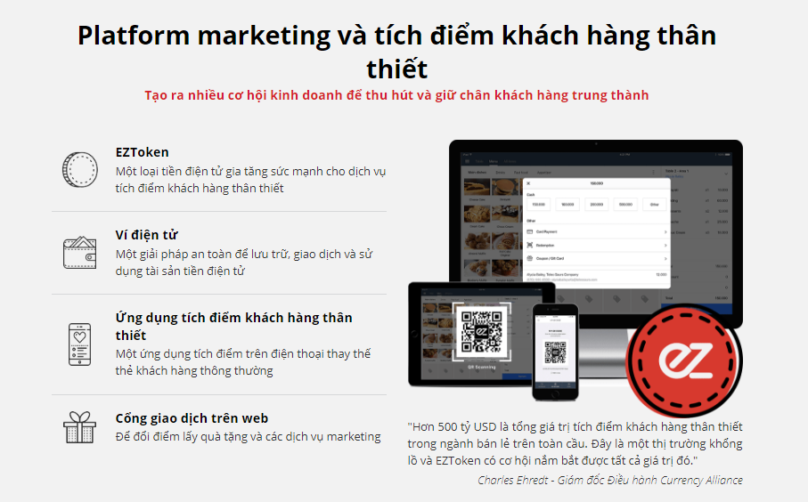 Hệ sinh thái EZToken cung cấp các dịch vụ Marketing hoàn hảo nhất