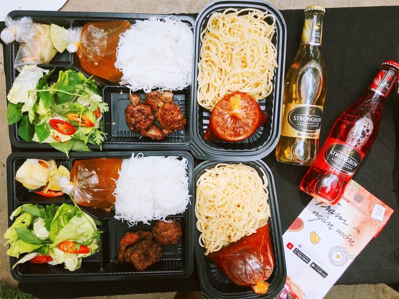 mỳ ý hay các món bún cũng là lựa chọn tốt để kinh doanh