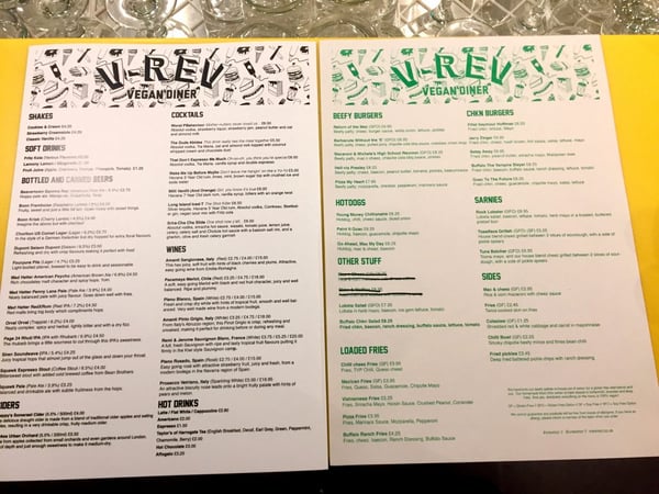 Menu siêu khó chọn món