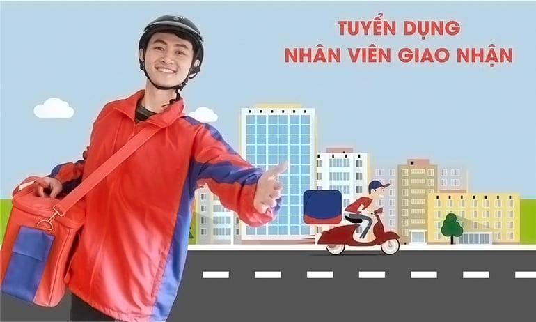 Chú trọng tuyển nhân viên giao hàng nhà hàng