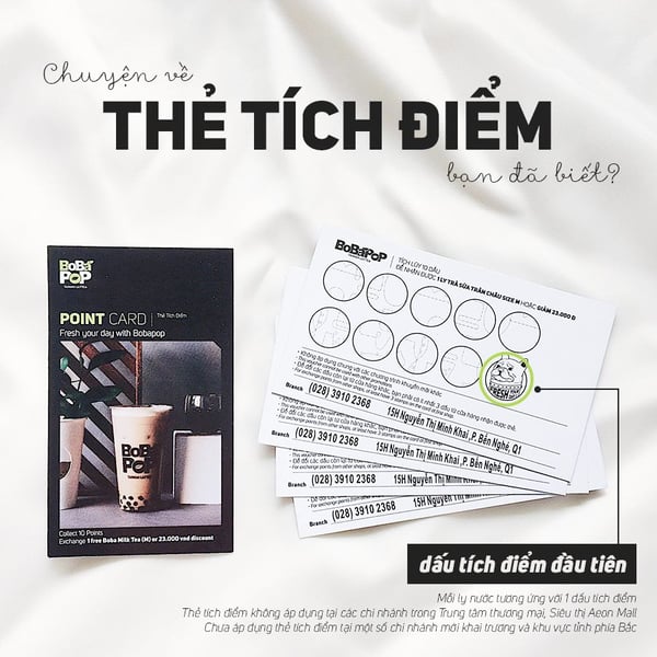 Thẻ đóng dấu tích điểm