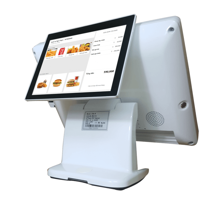 Order nhanh chóng bằng màn hình cảm ứng