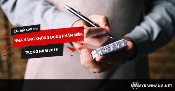 nhà hàng không dùng phần mềm