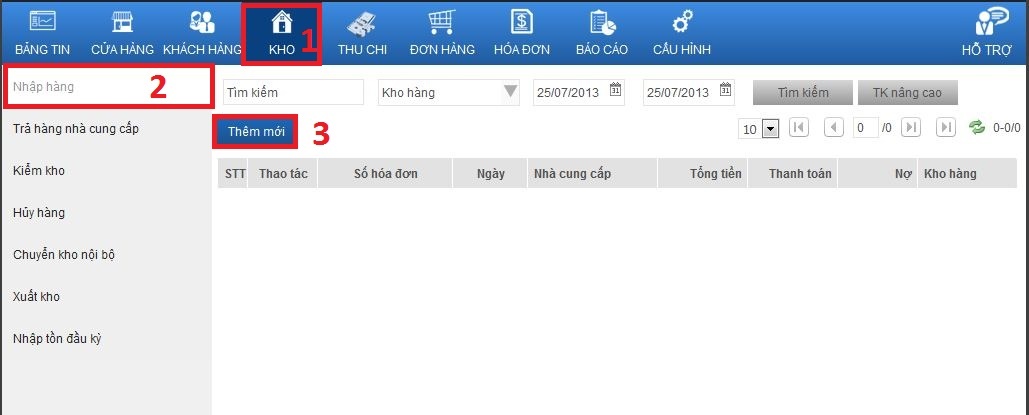Quản lý kho hiệu quả bằng phần mềm maybanhang.net