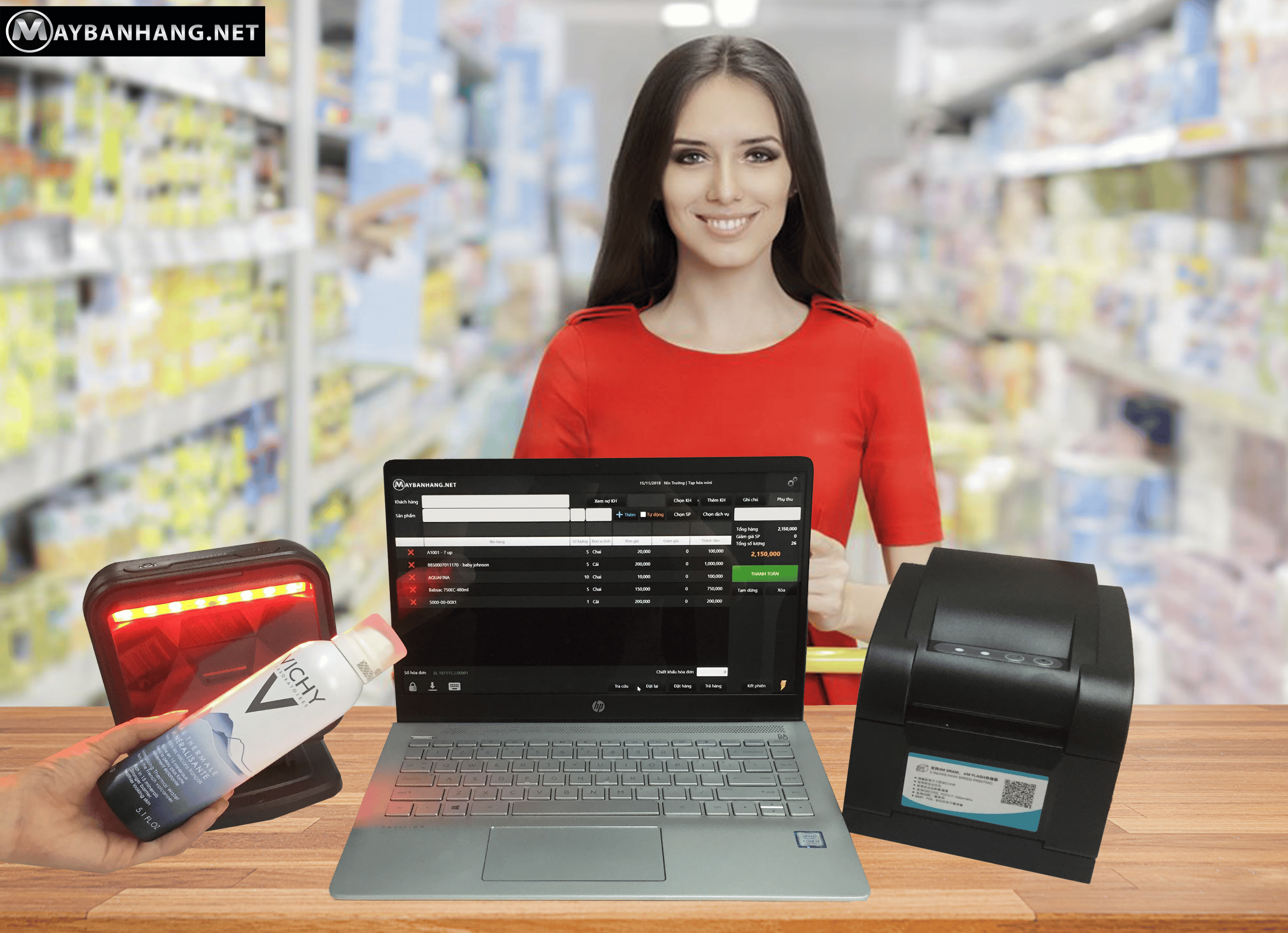 các thiết bị phần cứng hỗ trợ bán hàng