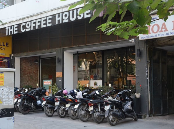 địa điểm có chỗ giữ xe cho quán cafe