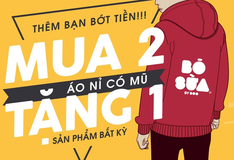 Khuyến mãi mua 1 tặng 2 siêu sốc