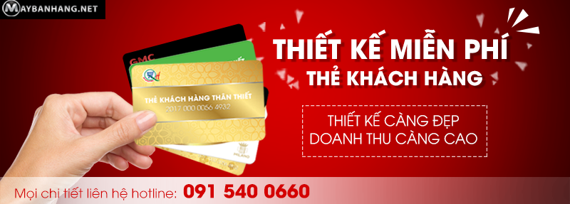 Thiết kế thẻ khách hàng miễn phí