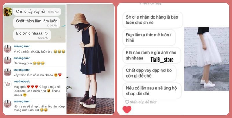 Feedback khách hàng giúp tăng độ tin tưởng cho sản phẩm