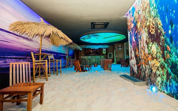 cafe rừng và biển