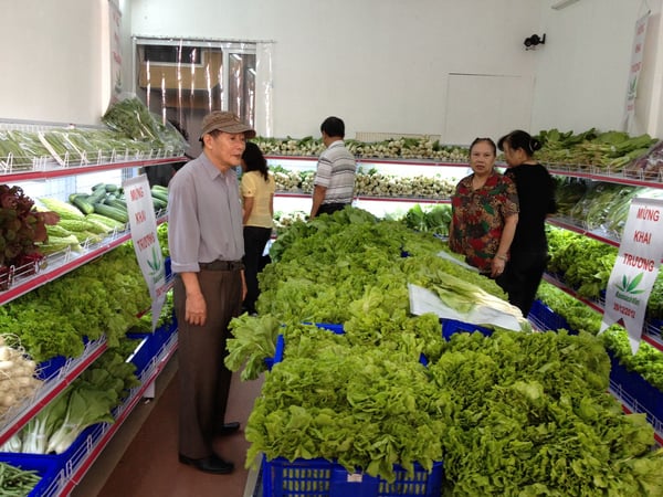 cửa hàng thực phẩm sạch