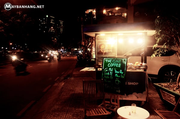 quán cafe The Cloud coffee khách hàng của MAYBANHANG.NET