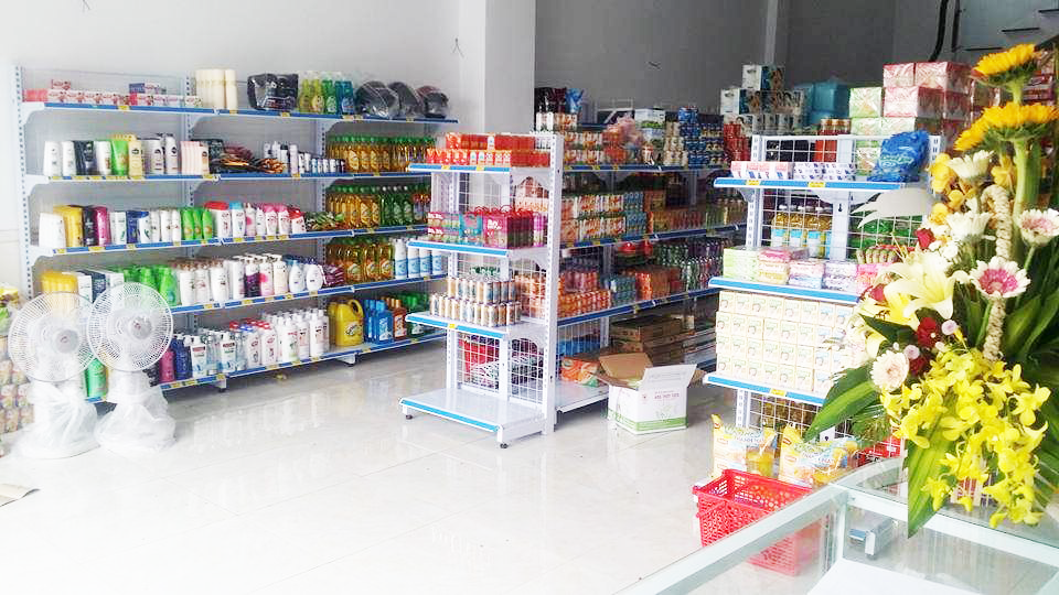 Tạp hóa gọn gàng, đẹp đẽ sẽ khiến các bà nội trợ hài lòng hơn