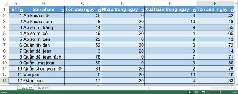 Quan ly kho bang file excel