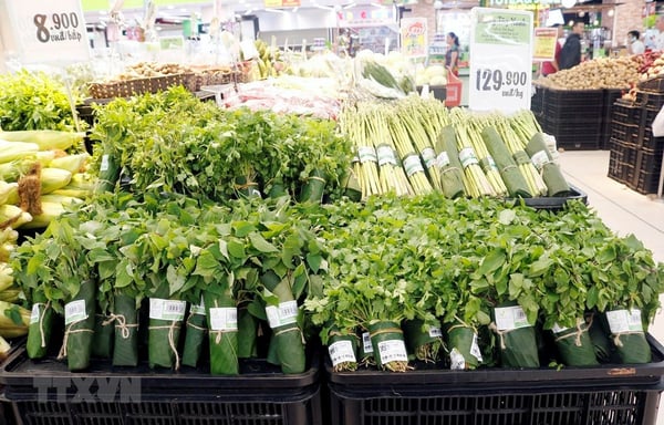 dùng lá chuối đóng gói thực phẩm