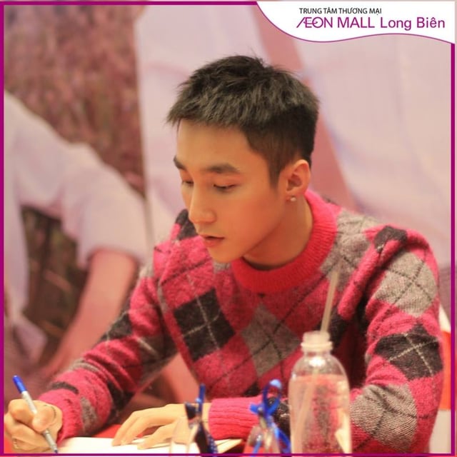 son tung aeon mall event an tuong