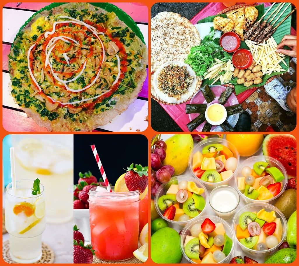 Đa dạng menu món ăn vặt