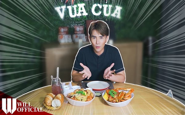 nhà hàng Vua Cua của ca sĩ Will