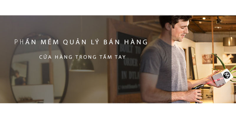 phần mềm quản lý bán hàng kết hợp máy quét mã vạch