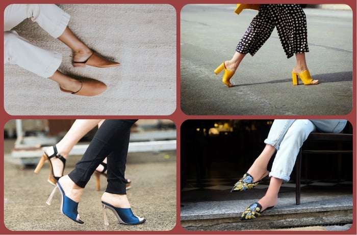 Kết hợp giày mules