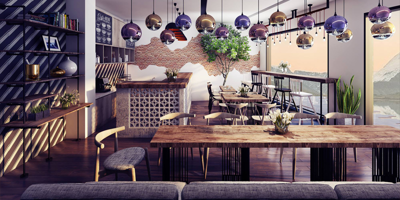 Vật dụng quán cafe