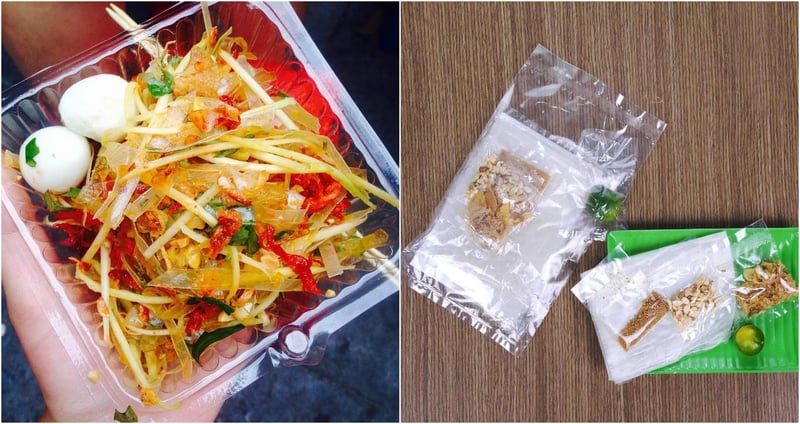 Bánh tráng trộn rất được lòng dân văn phòng