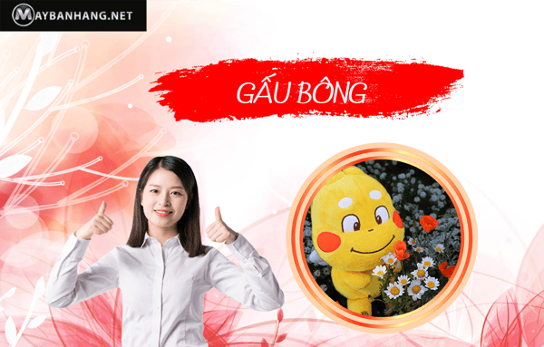 gấu bông cũng là một mặt hàng hot ngày 8/3