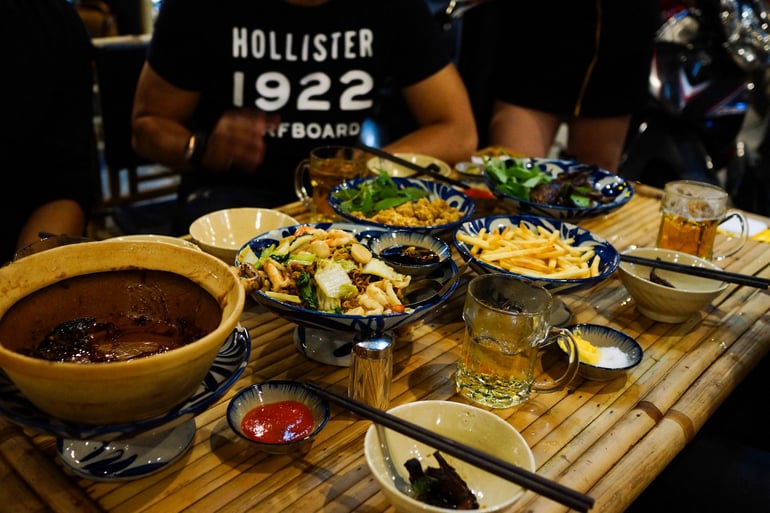 Những món nhậu ngon, hút khách