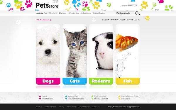Lập website, fanpage cho cửa hàng thú cưng