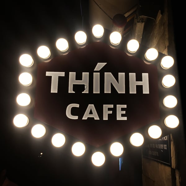 Thính cafe là một trong những quán cafe đình đám được yêu thích nhất hiện nay