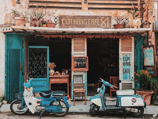 Hãy tận dụng thời tiết tại quán cafe