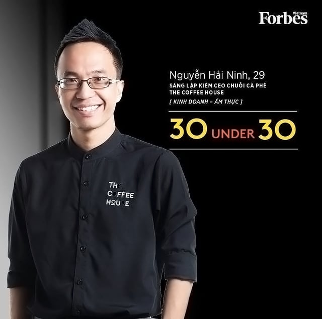 nguyen hai ninh ceo the coffee house mo quan tra sua