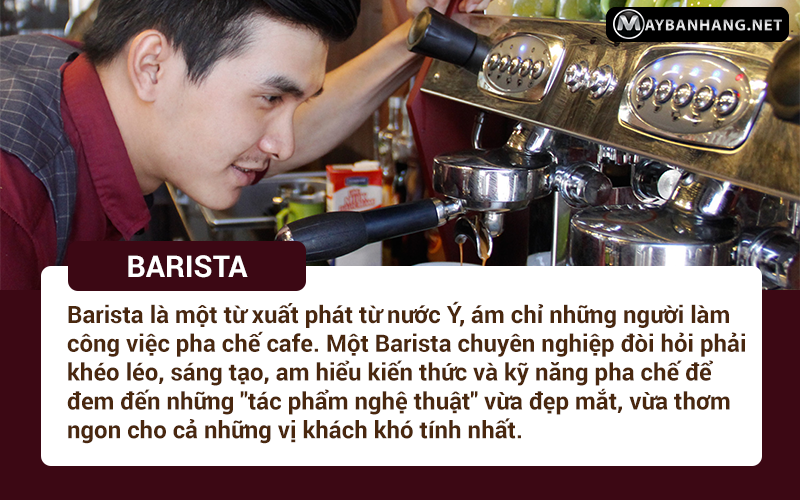 Yêu cầu gì cho một barista chuyên nghiệp?